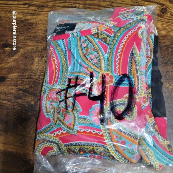 RN Studio Ronnie Nicole Floral Paisley Slip Dress L Gardencore Fairycore Whimsy - Picture 11 of 11